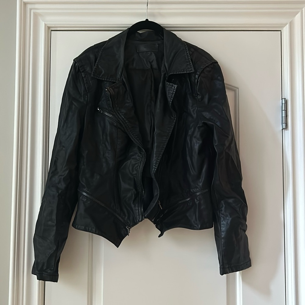BLANKNYC Faux Leather Jacket Size XL